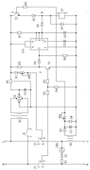 Load remote automatic control power supply device