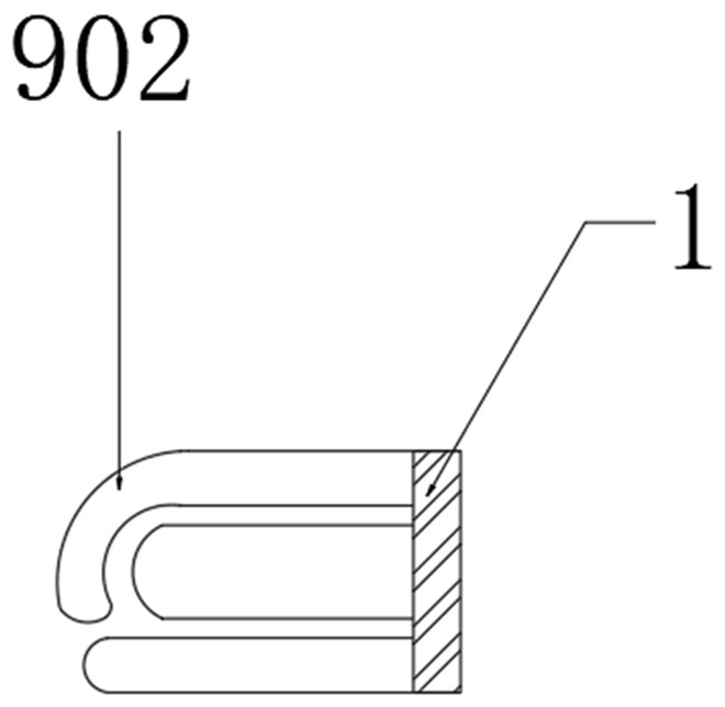 High-temperature target surface temperature measuring instrument facilitating in-furnace temperature inspection