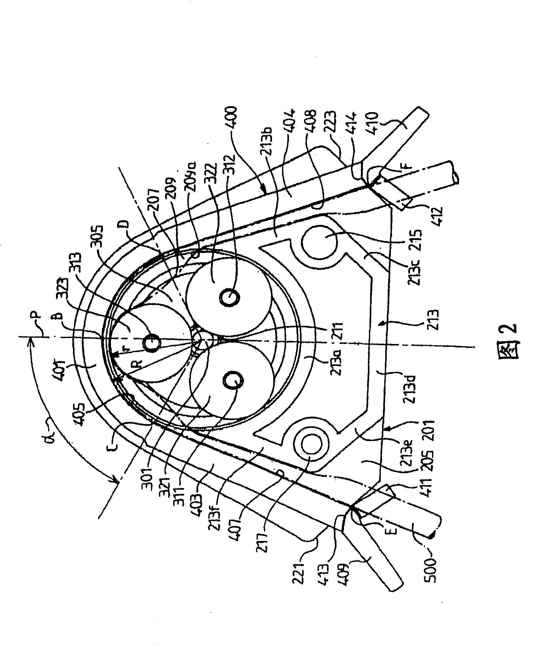 Peristatic pump with a removable and deformable carrier