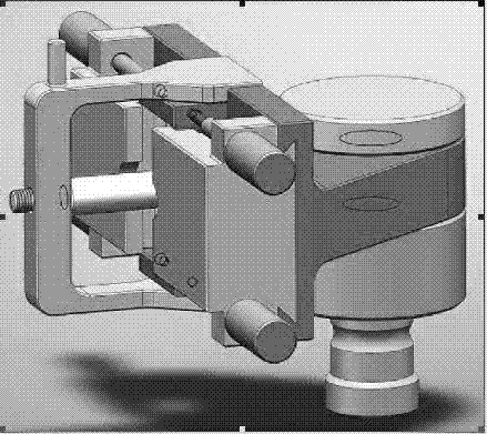 Fixing device for testing pulling-out force of device chip