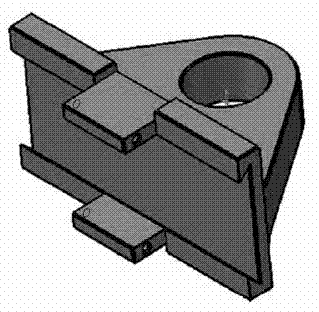 Fixing device for testing pulling-out force of device chip