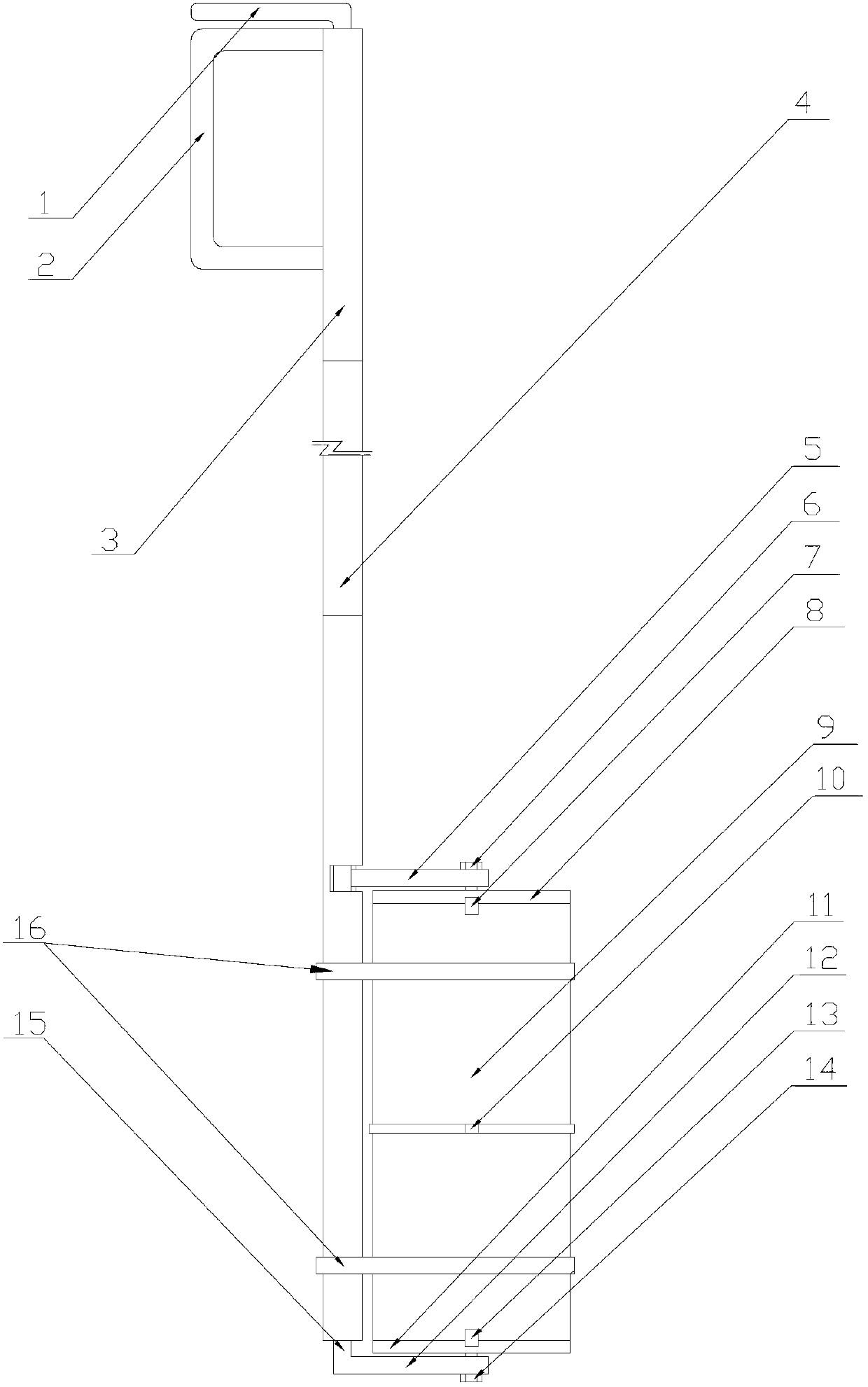 Field sampling device and sampling method of filling slurry