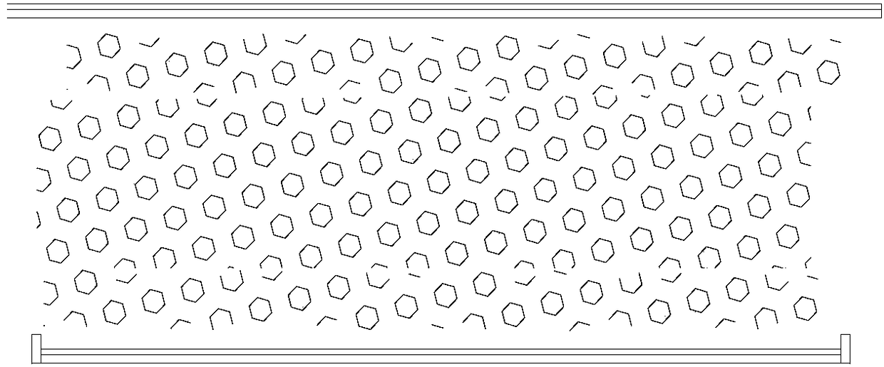 Particulate matter bed layer support structure and high flux axial reactor