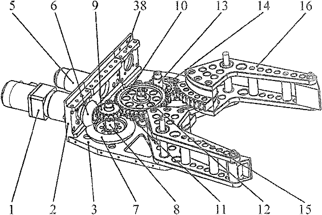 Large multi-sensor integrated electric claw