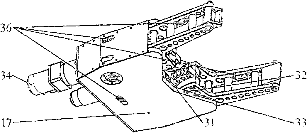 Large multi-sensor integrated electric claw