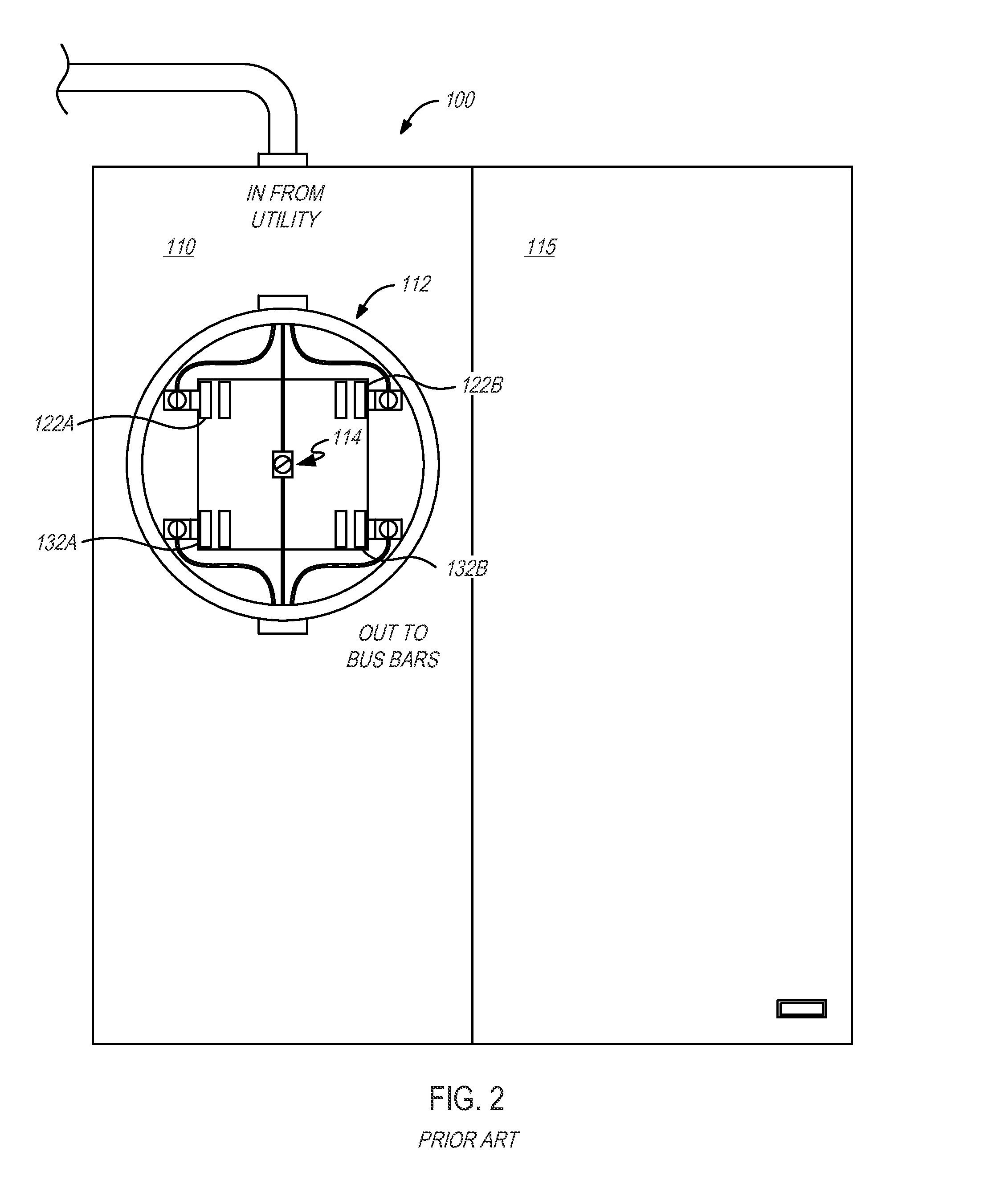 Meter socket adaptor