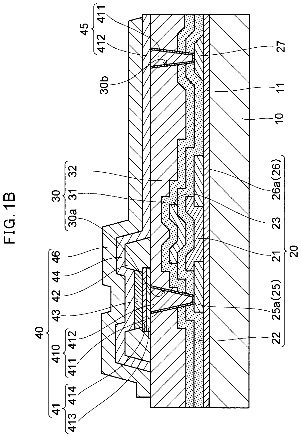 Organic el display device and manufacturing method therefor