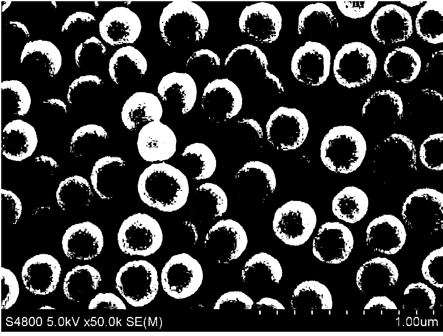 Method for preparing multi-stage hierarchical structure super-hydrophobic material