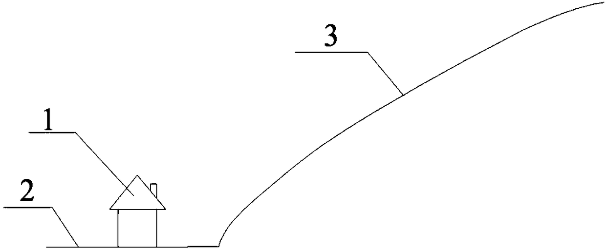 Repairing method for coal mine small gangue hill