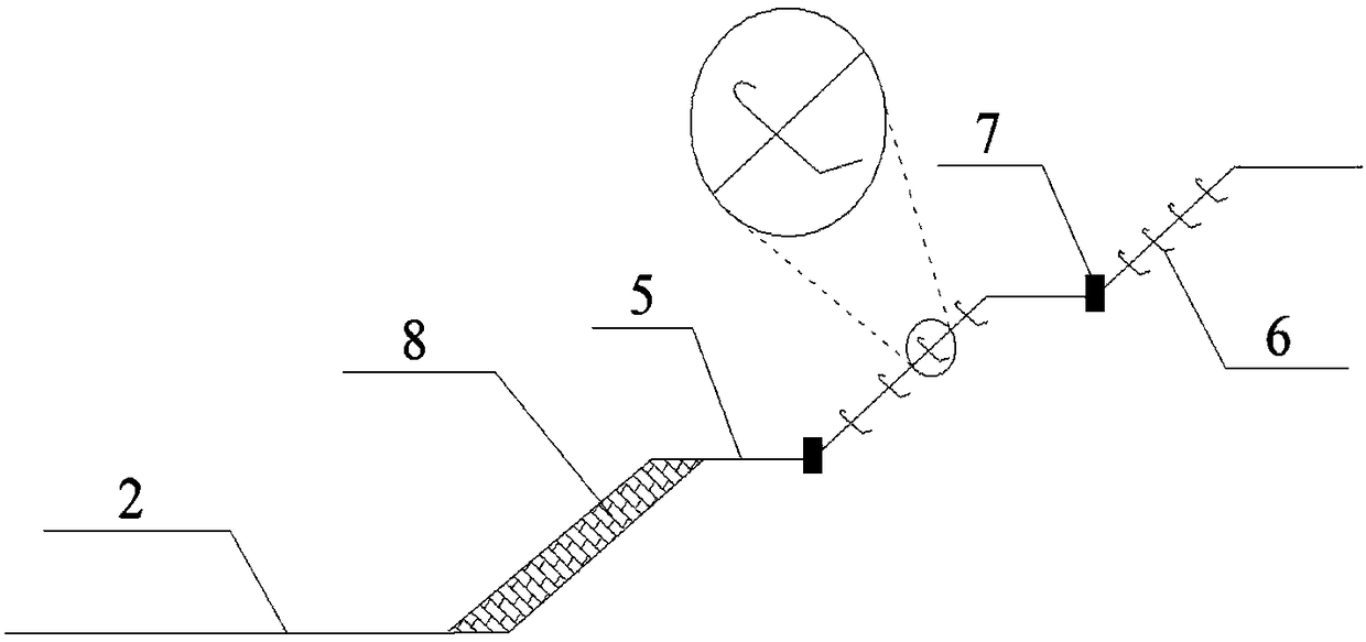 Repairing method for coal mine small gangue hill