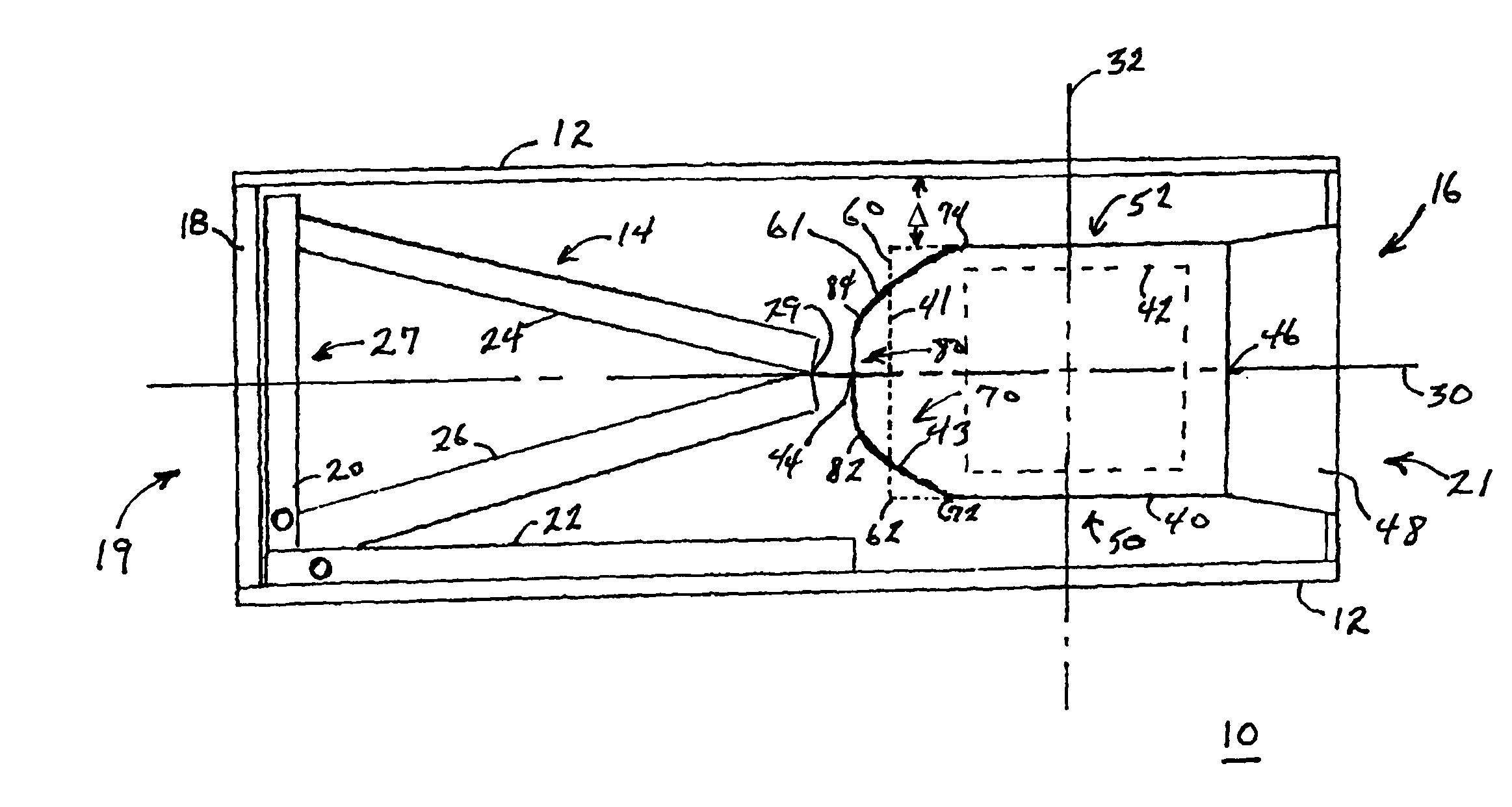 Apparatus for housing an air moving unit