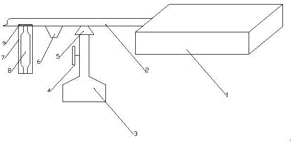 A ventilator with atomization inhalation function used in respiratory department