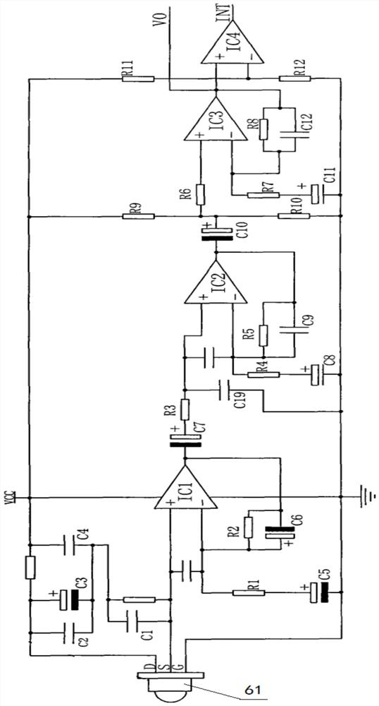 Password type gas meter based on electromagnetic induction principle