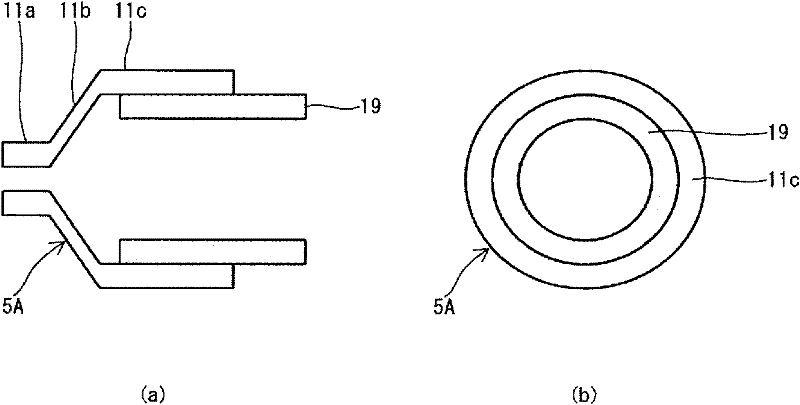 Electrode for discharge lamp, process for production of electrode for discharge lamp, and discharge lamp