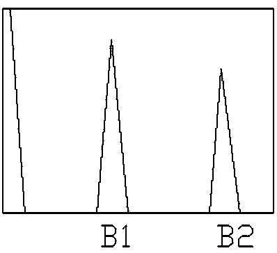 Method for judging delamination flaws of flat metal plate by using ultrasonic single-crystal straight probe