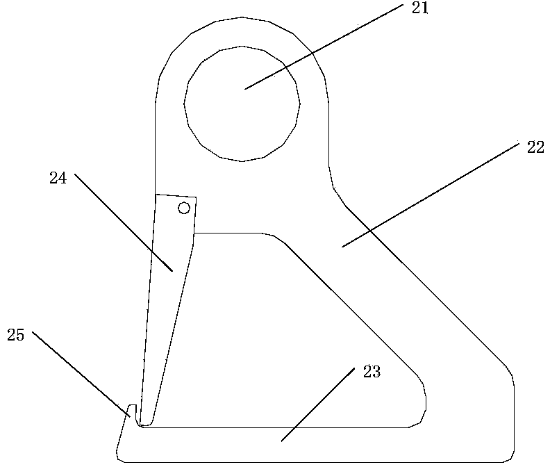 Lifting/transferring device suitable for flexible cargo packages