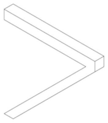 Z-shaped compression-torsion metamaterial structure