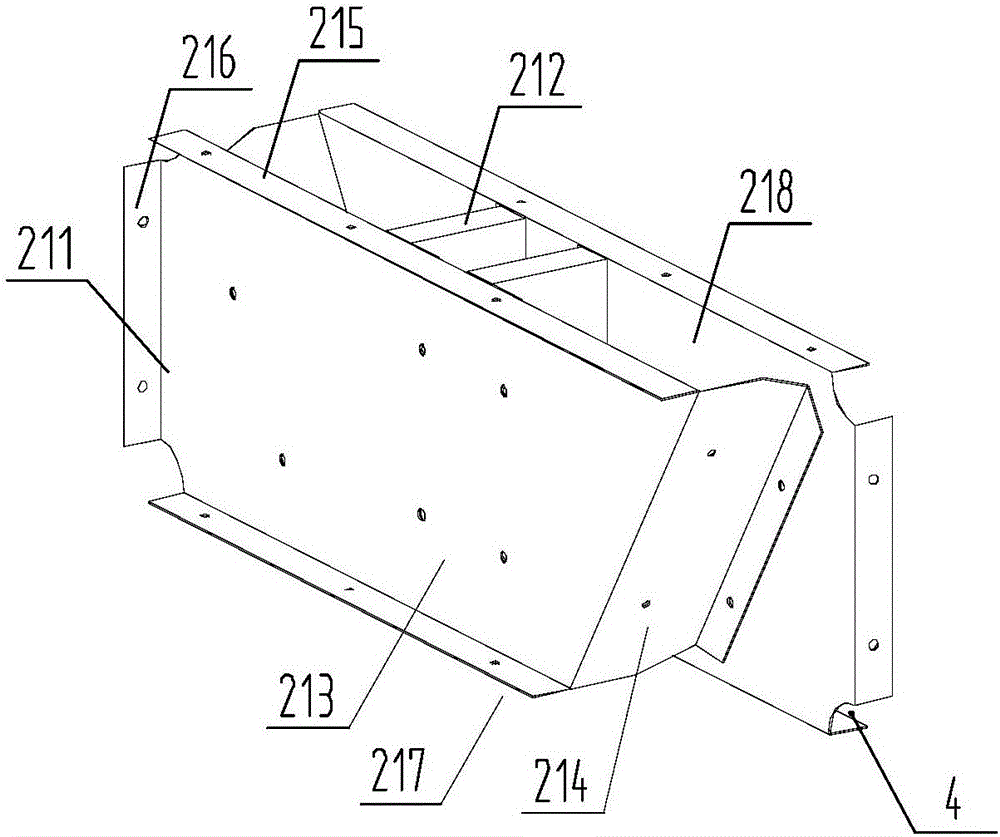 Anti-collision energy absorbing device for protecting hazardous chemical transporter tank bodies