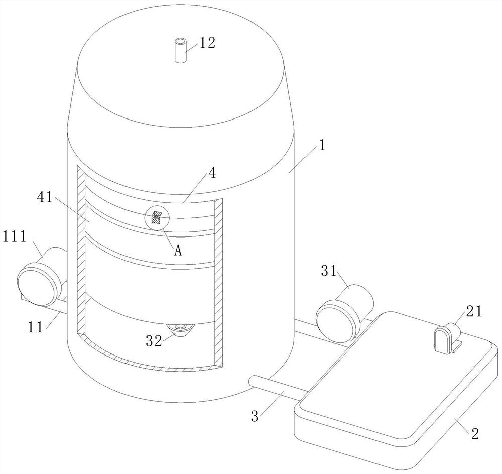 Sulfide purification treatment method for industrial waste gas