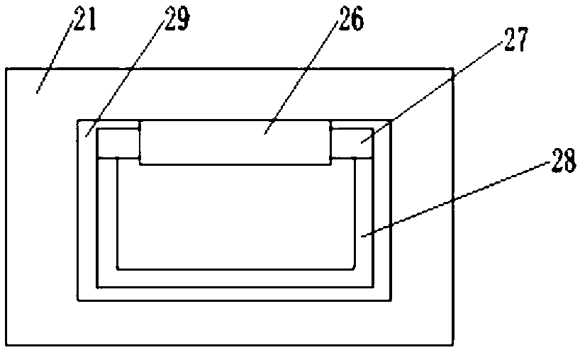 Simple cart with good stability for transporting liquid chemical materials