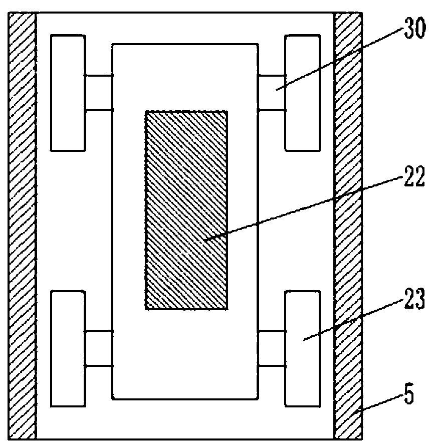 Simple cart with good stability for transporting liquid chemical materials