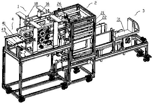 Cigarette stacking device