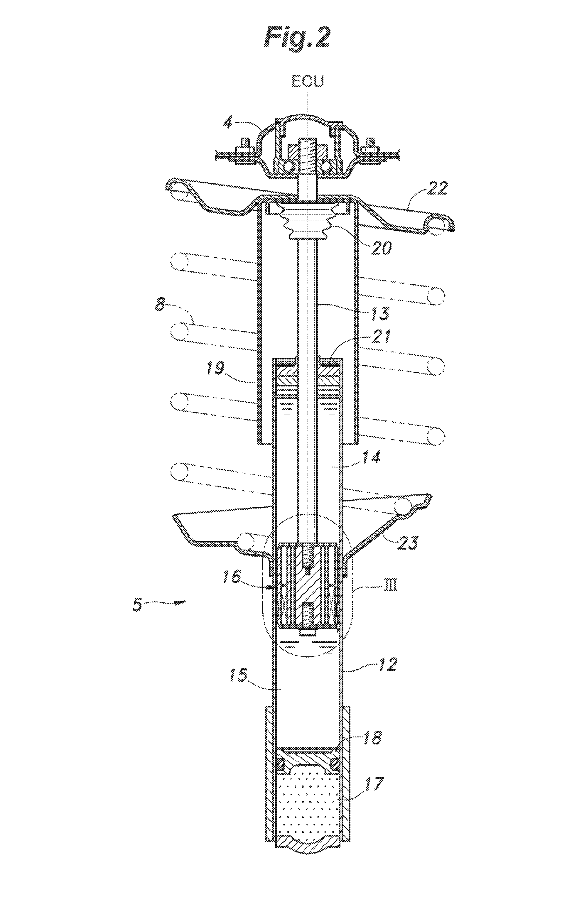 Variable damping force damper