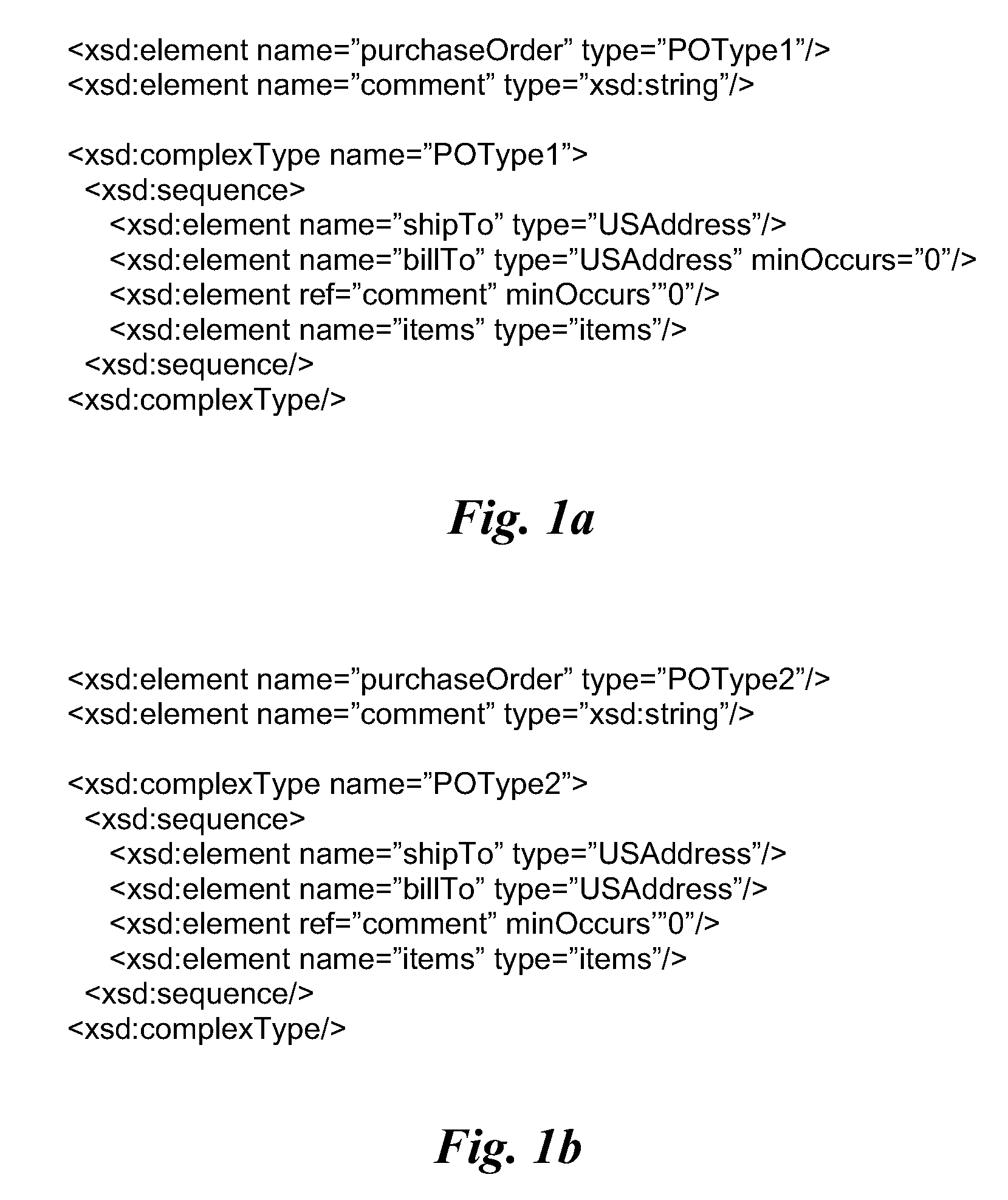 System for validating a document conforming to a first schema with respect to a second schema