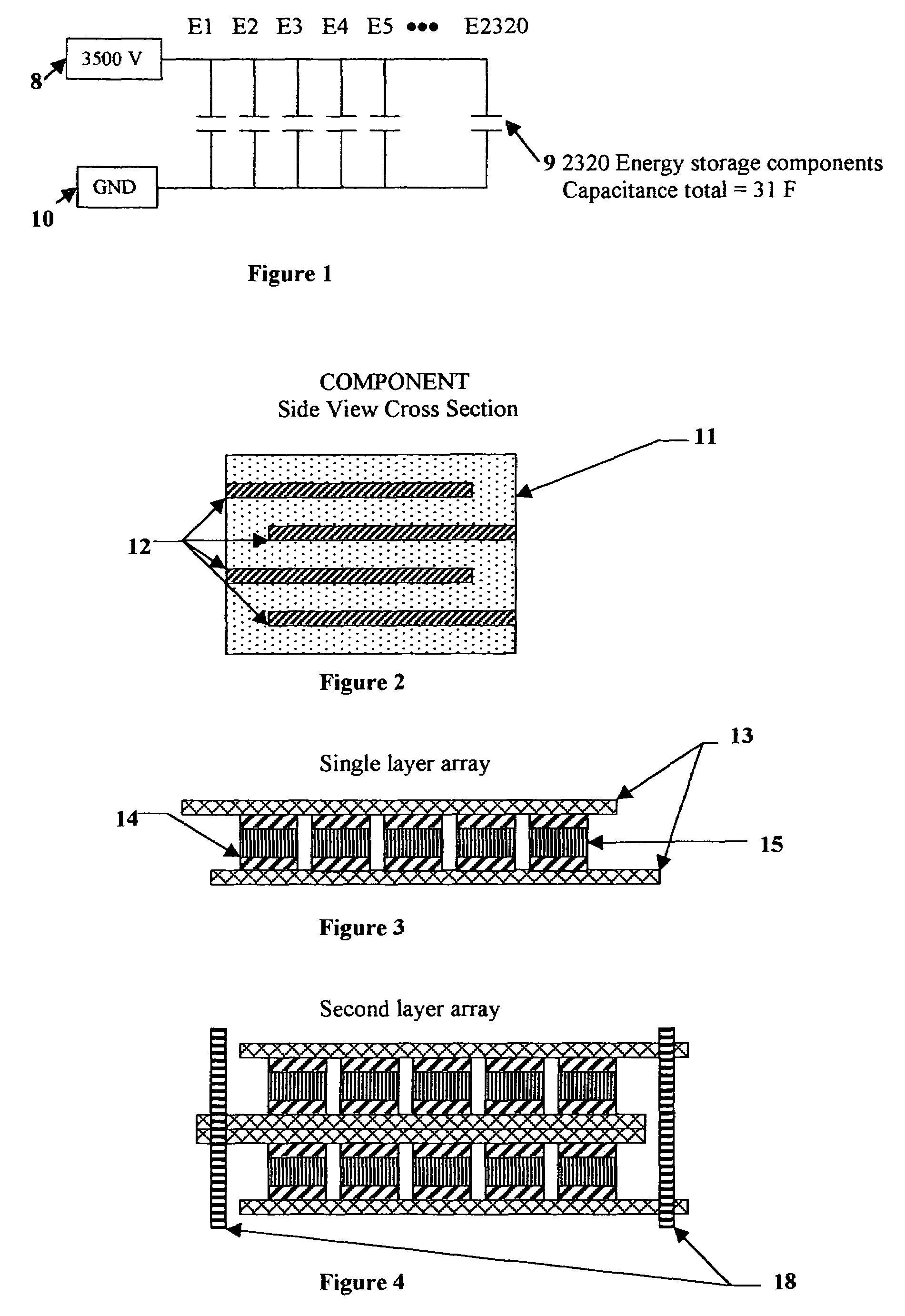 Electrical-energy-storage unit (EESU) utilizing ceramic and integrated-circuit technologies for replacement of electrochemical batteries