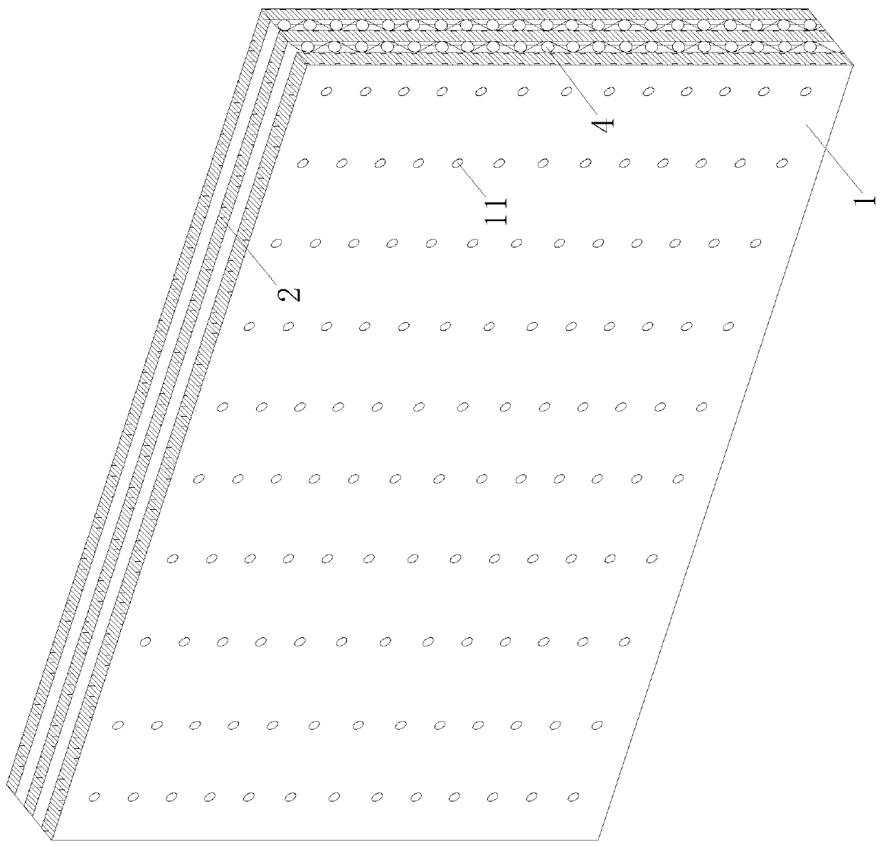 High-strength flame-retardant corrugated board