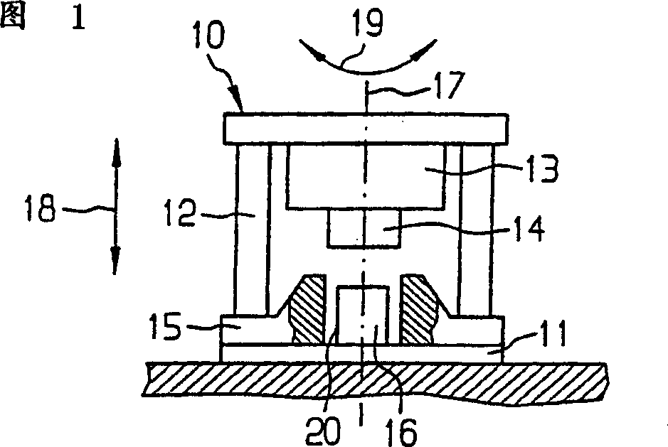 Device for compressing objects and a high-pressure press