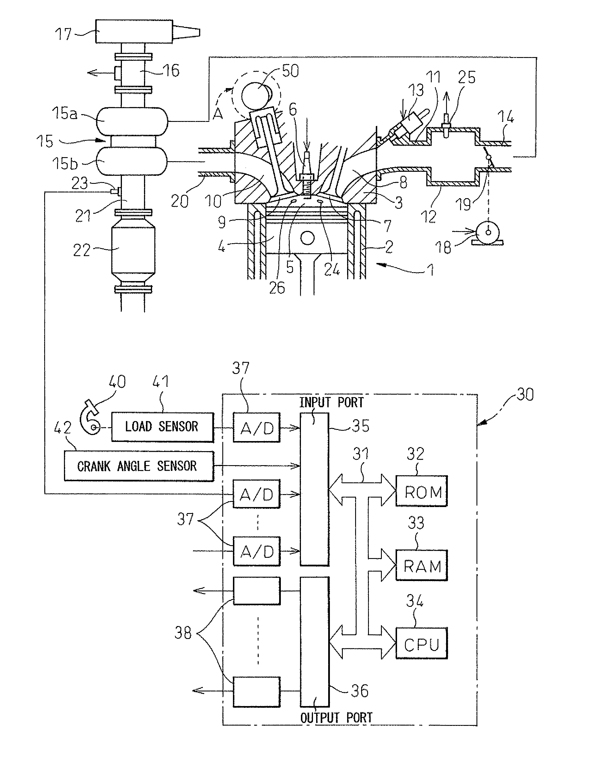 Control device of internal combustion engine