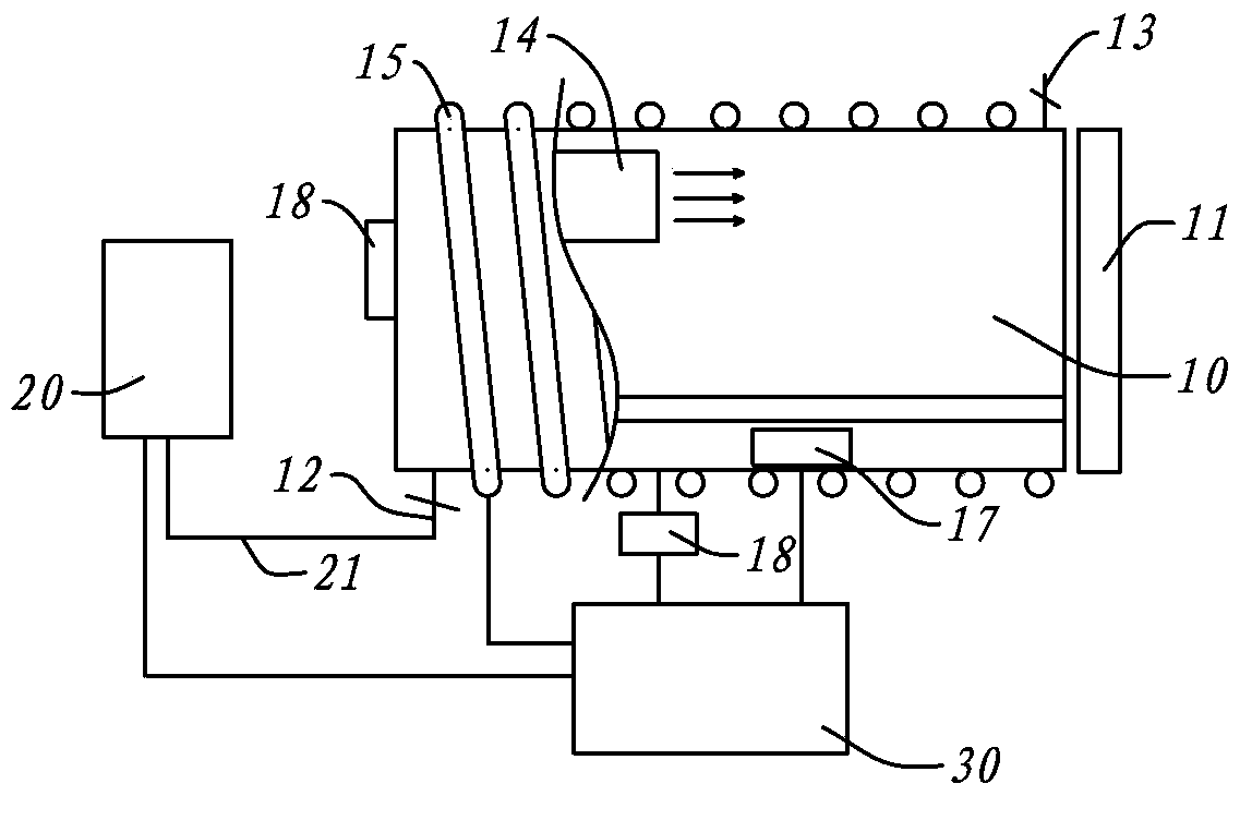 Shoe VOC volatilization sampling apparatus and method