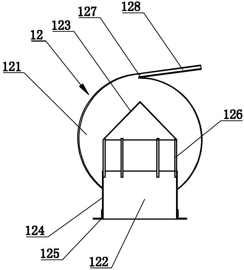 A kind of poisonous and harmful gas treatment equipment in workshop