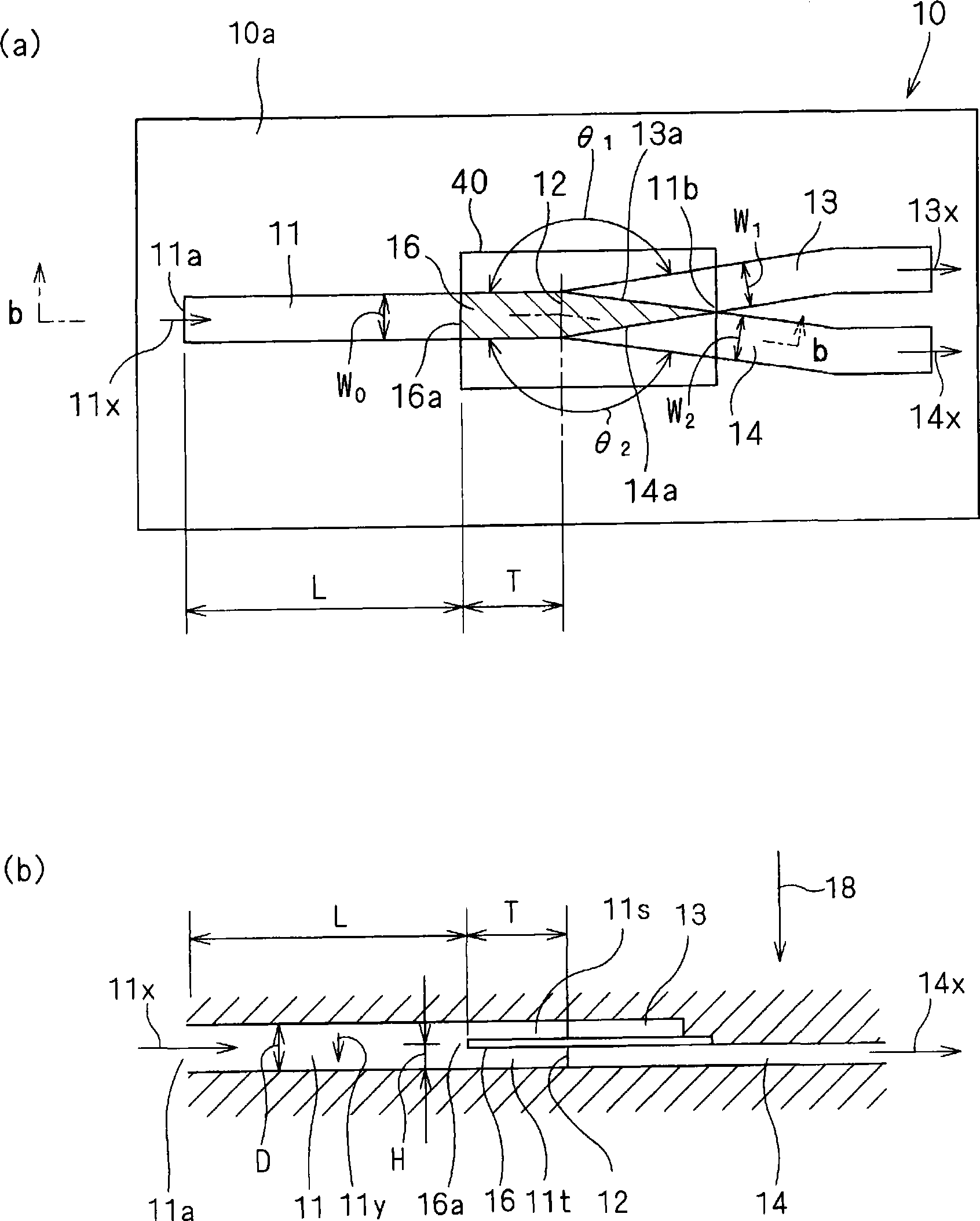 Microchannel for separating blood plasma