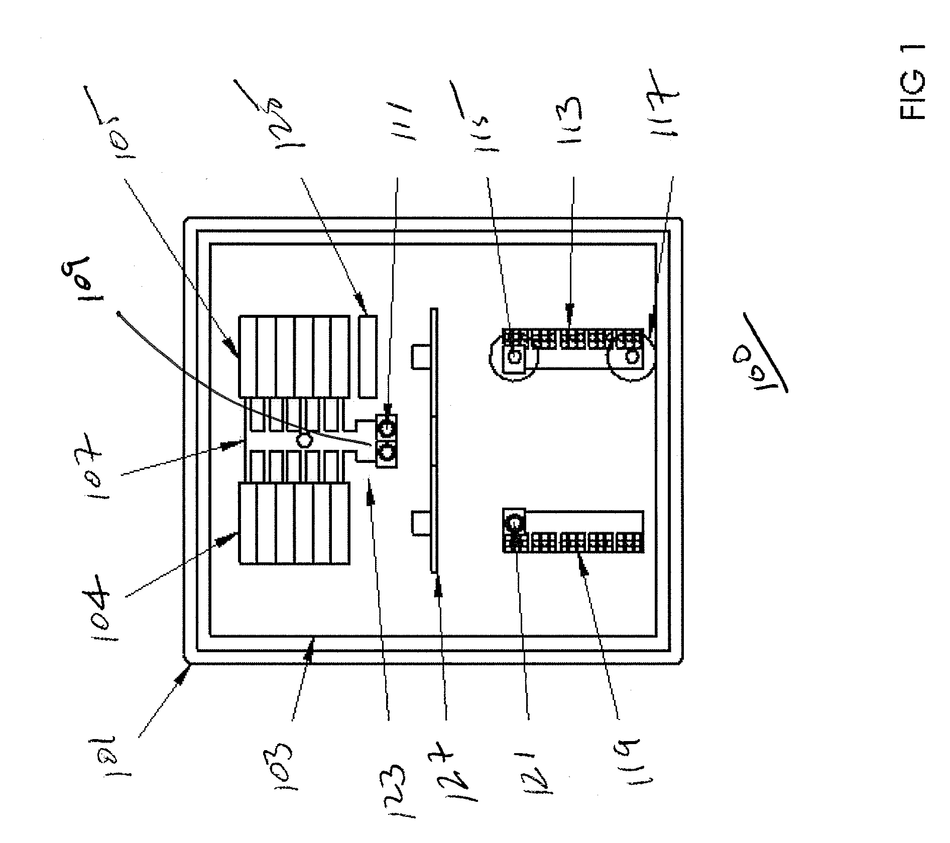 Non-contact magnetic current sensing and distribution system for determining individual power readings from a plurality of power sources