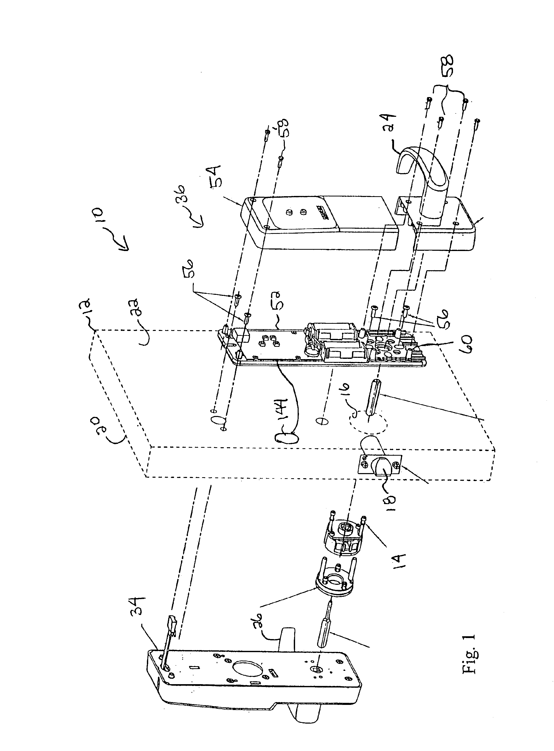 Multiple access electronic lock system