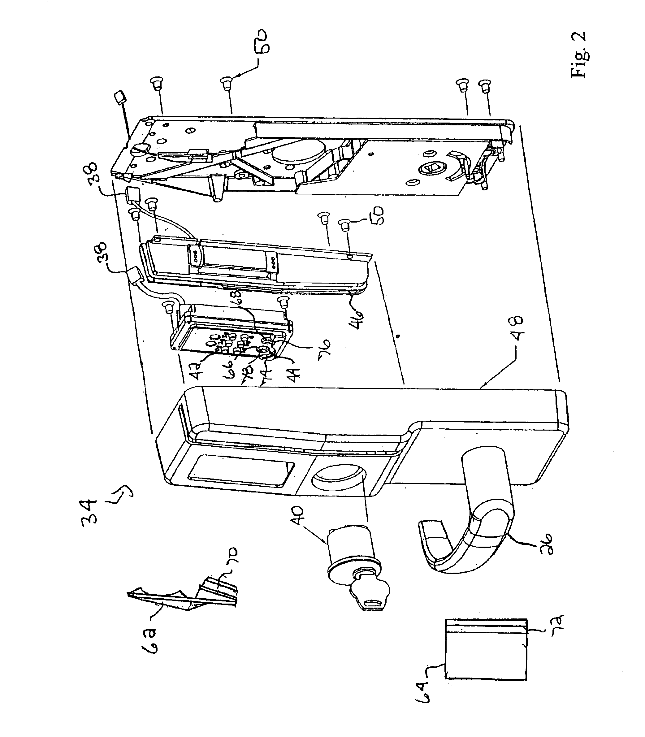 Multiple access electronic lock system