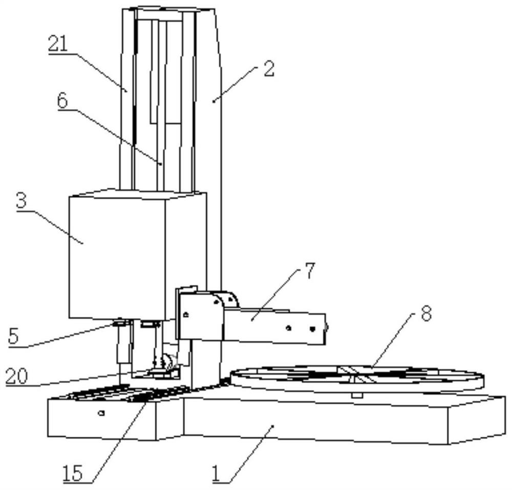 Cable coiling machine