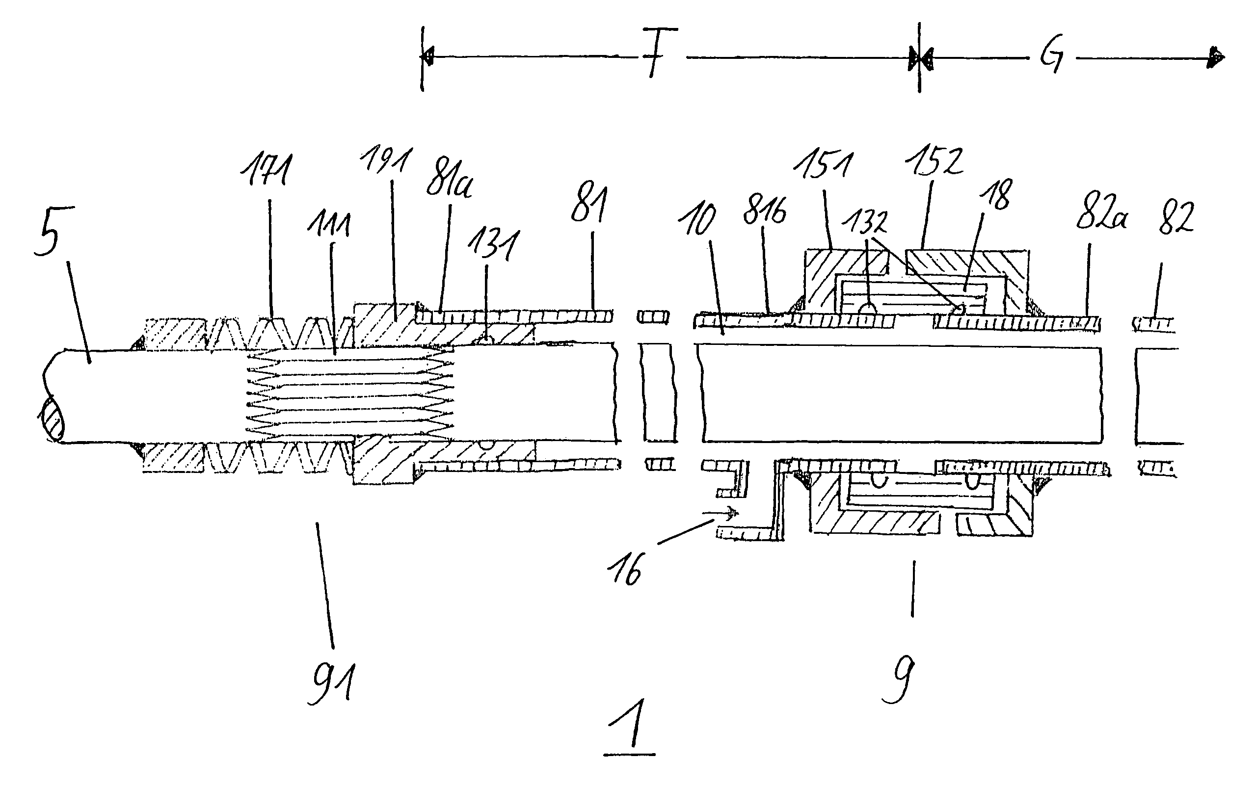 Stabiliser bar for a motor vehicle