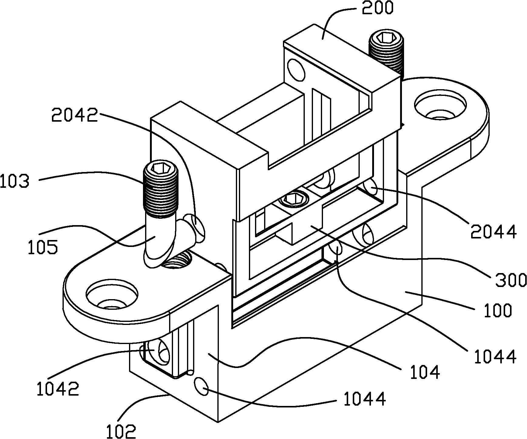 Adjustable hinge device