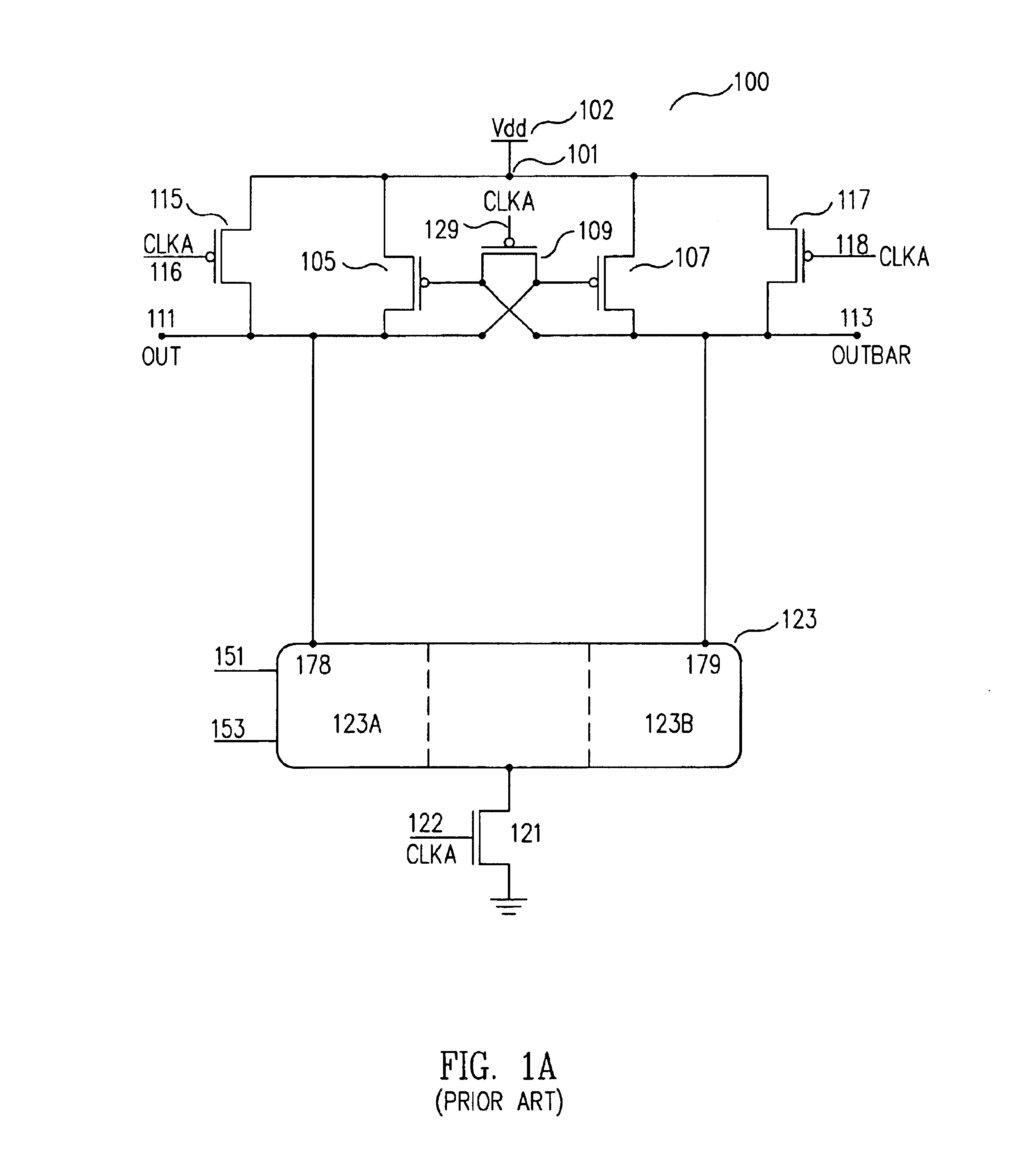 Method for clock control of clocked half-rail differential logic with sense amplifier and single-rail logic