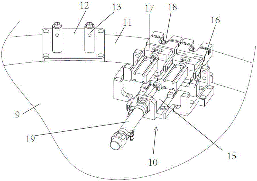 High-precision white tablet loading mechanism