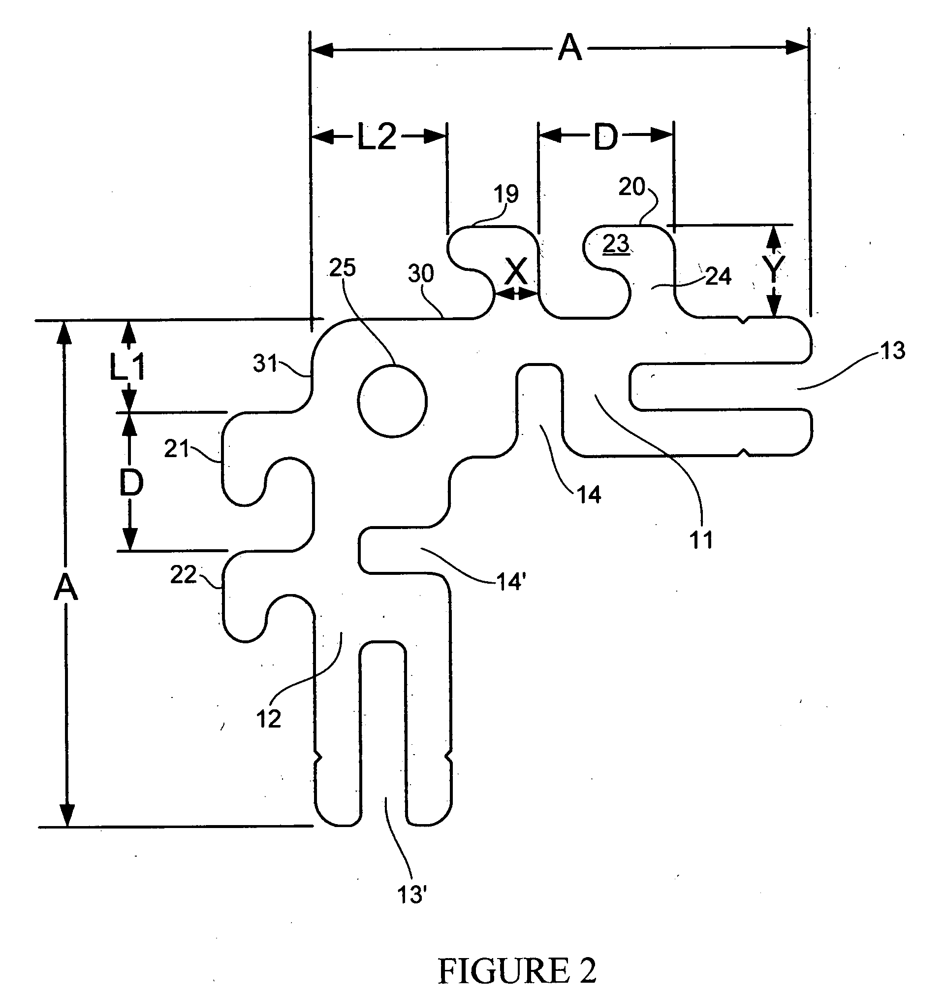 Interlocking structural element for cabinets and enclosures