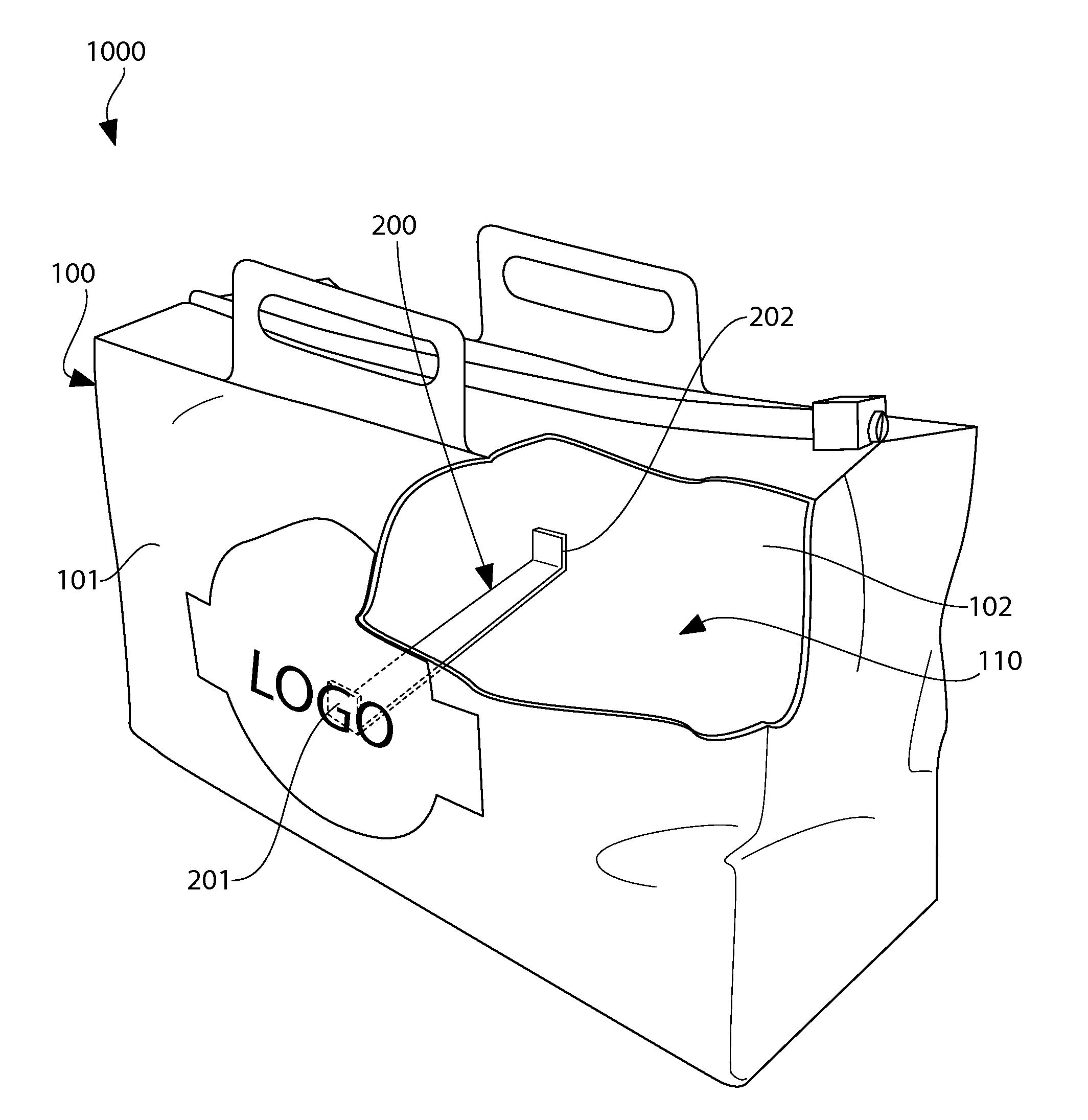 Flexible package container