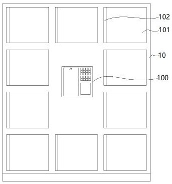 A high security locker management method and system