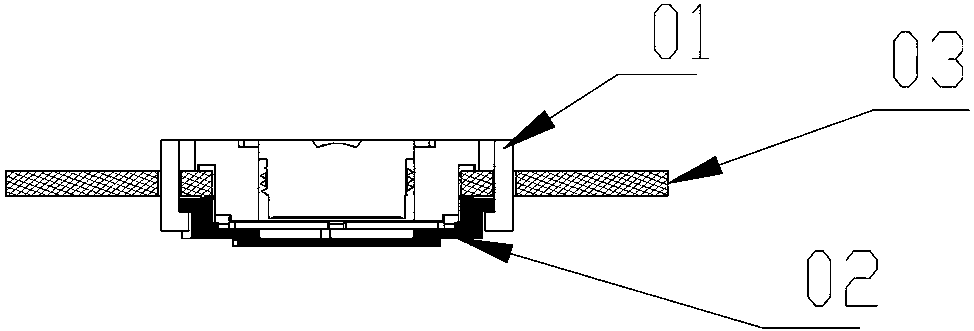 A camera module standard device and assembly method thereof