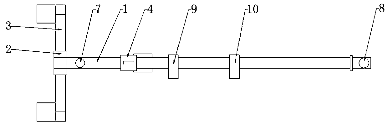 Measuring instrument and measuring method for verticality and azimuth of pile hole