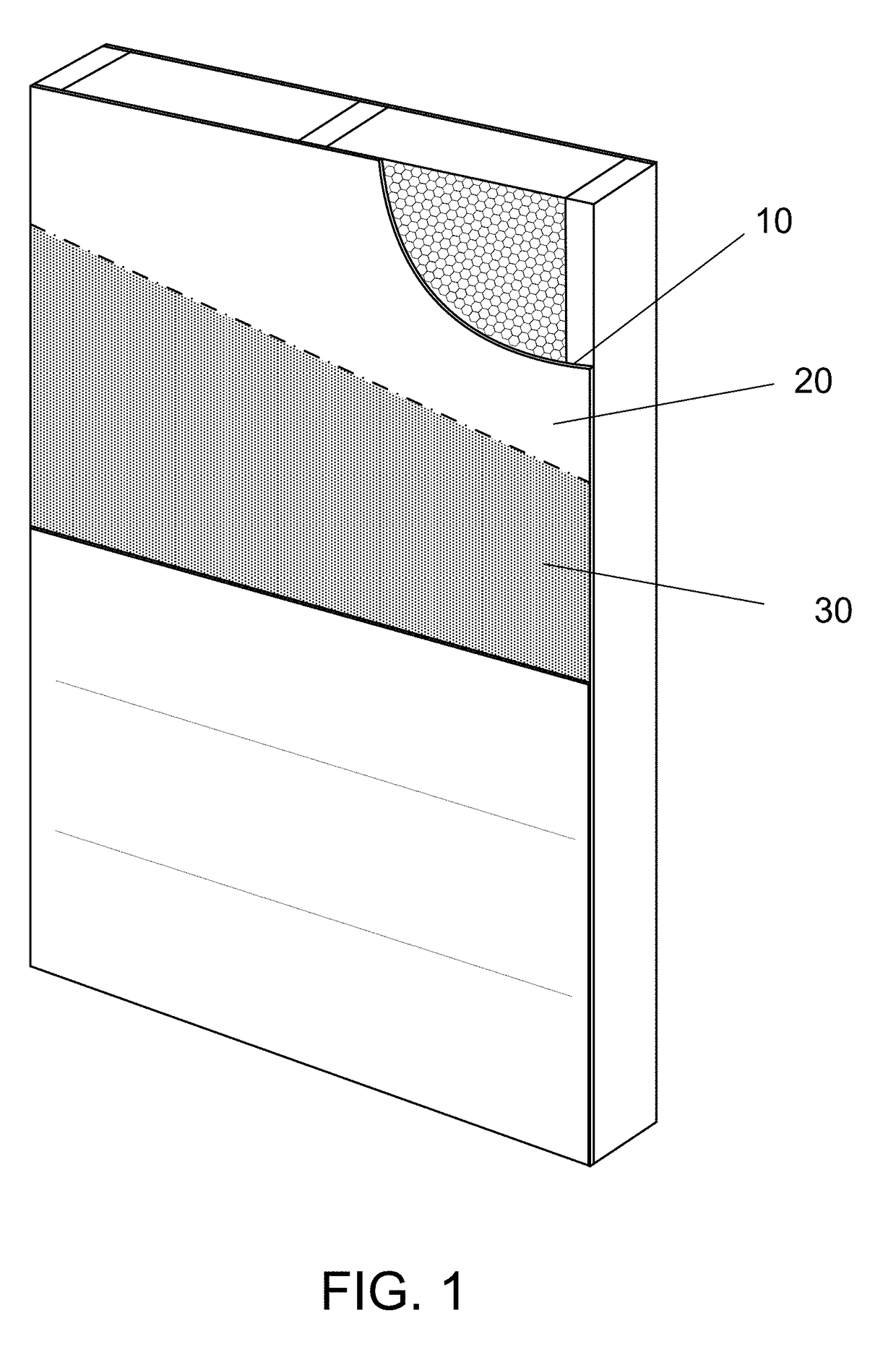 Permeable elastomeric membrane adhered to fire-rated structural osb panels