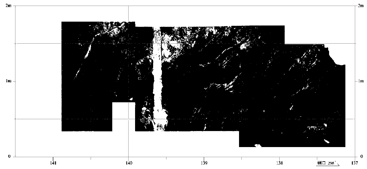 Slope fractured rock mass information acquisition method based on image recognition